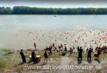 Štart Trans Danube Swim, Dunaj, Bratislava